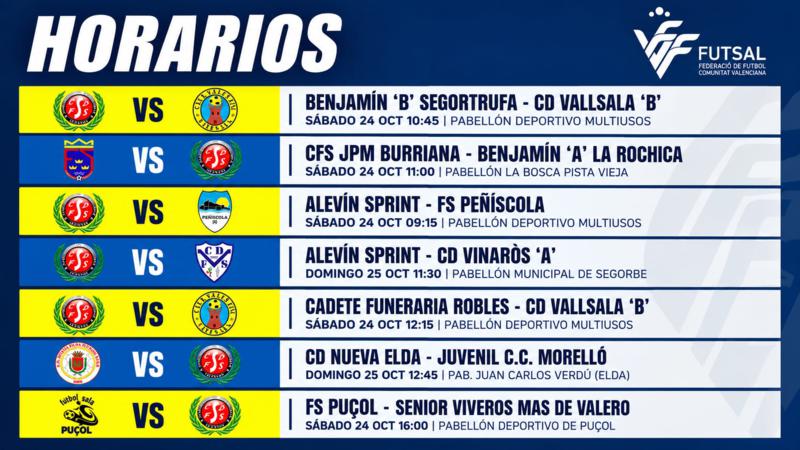 CDFS Segorbe afronta una jornada intensa con varios partidos este fin de semana
