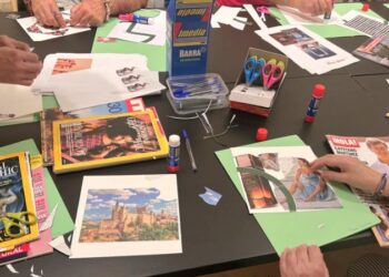 Fundación Bancaja pone en marcha el taller “La fábrica del collage” con la participación del CRISOL