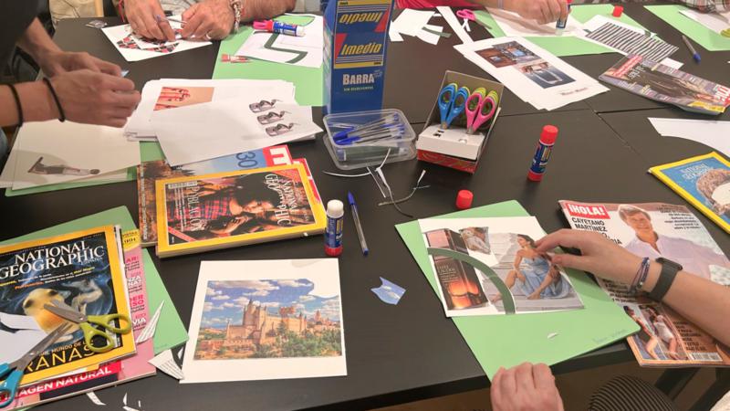 Fundación Bancaja pone en marcha el taller “La fábrica del collage” con la participación del CRISOL