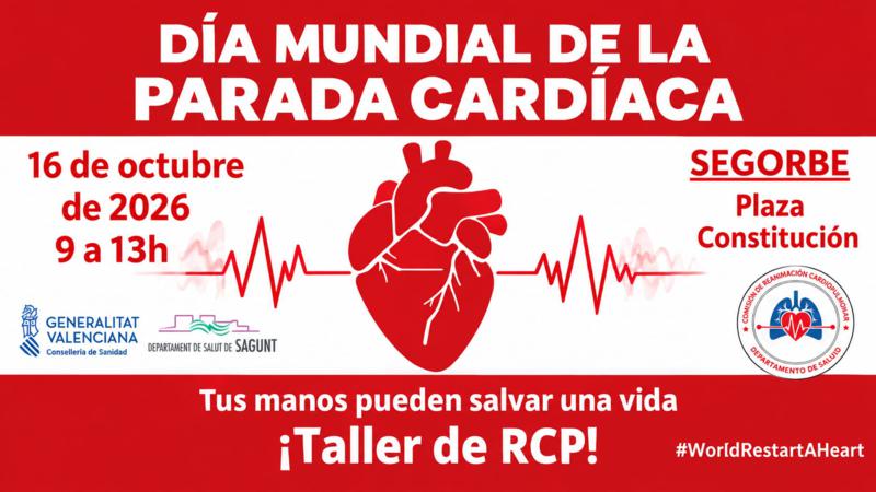 Segorbe celebra el Día Mundial de la Parada Cardíaca con una Jornada Formativa de RCP