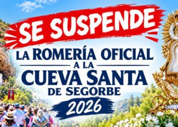 Suspendida la Romería Oficial a la Cueva Santa de Segorbe por la situación meteorológica