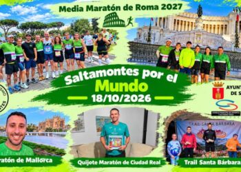 Los Saltamontes llevan su pasión por el atletismo hasta Roma, Ciudad Real, Pina y Mallorca