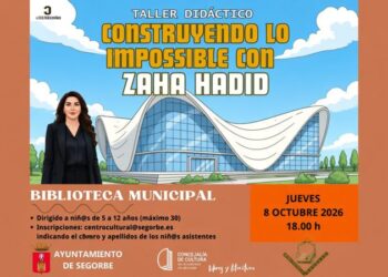 La Biblioteca Municipal de Segorbe acoge este jueves el taller infantil «Construyendo lo imposible con Zaha Hadid»