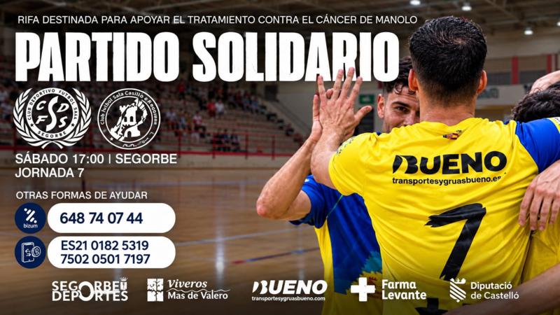 El CDFS Segorbe juega por Manolo en una jornada especial ante el Castillo de Requena